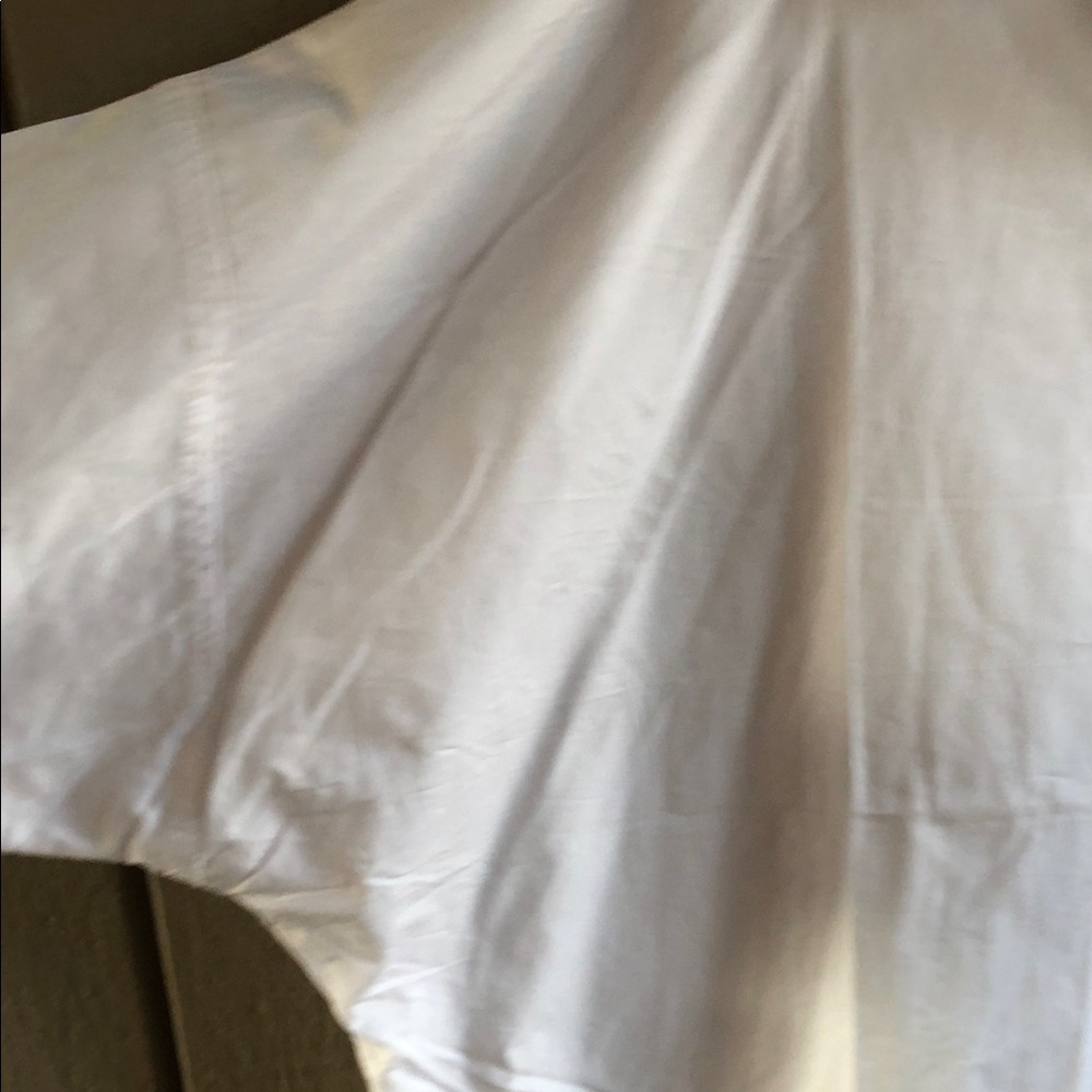 POL White Women's Button-Up Blouse with Chest Pocket - Picture 5 of 13